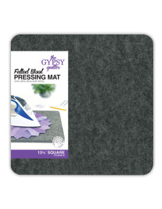 Tapis de repassage en laine 34 cm x 34 cm The Gypsy Quilter