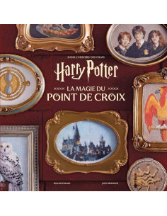Livre Harry Potter la magie du point de croix