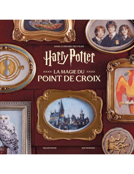 Livre Harry Potter la magie du point de croix