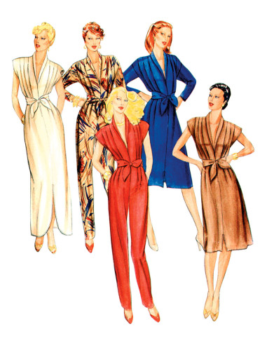 Patron de combinaison et robe - Butterick 7036