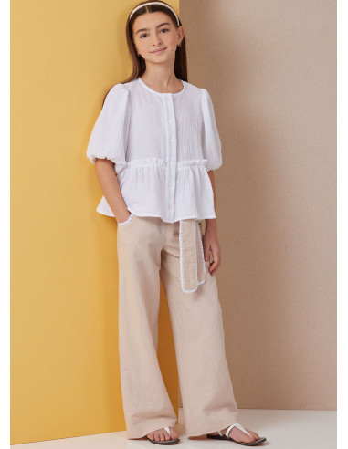 Patron de haut - Butterick 7034