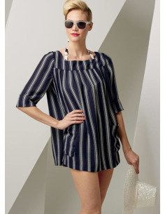 Patron de soutien-gorge, short et surtout - Vogue 9255 2