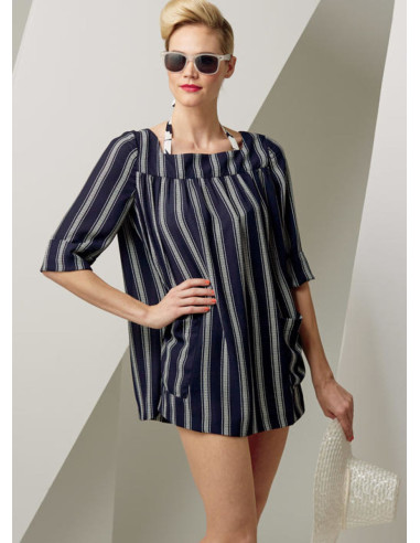 Patron de soutien-gorge, short et surtout - Vogue 9255