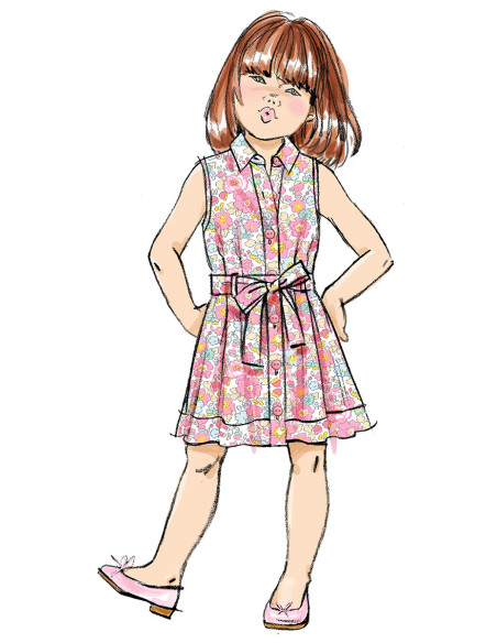 Patron de robe - Butterick 7033