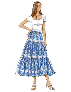 Patron de jupes - Butterick 7025 2