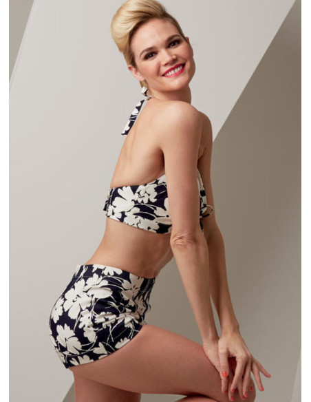 Patron de soutien-gorge, short et surtout - Vogue 9255