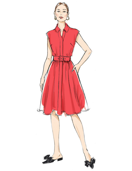 Patron de robe - Butterick 7021