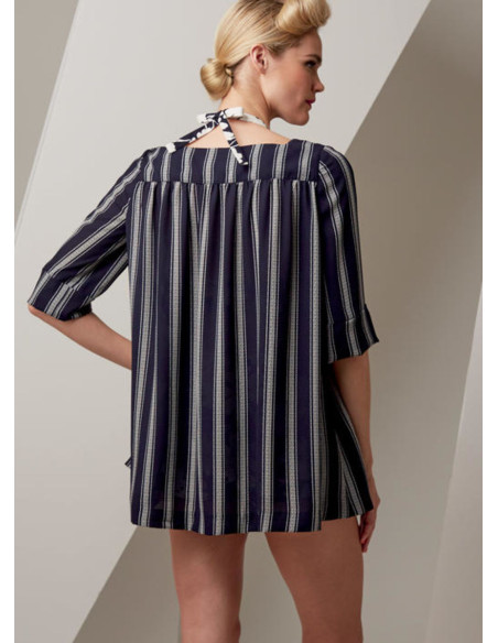 Patron de soutien-gorge, short et surtout - Vogue 9255