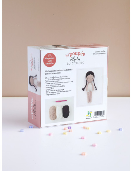 Coffret ma poupée LULU au crochet