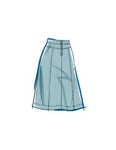 Patron de jupe - McCall's 8390 2