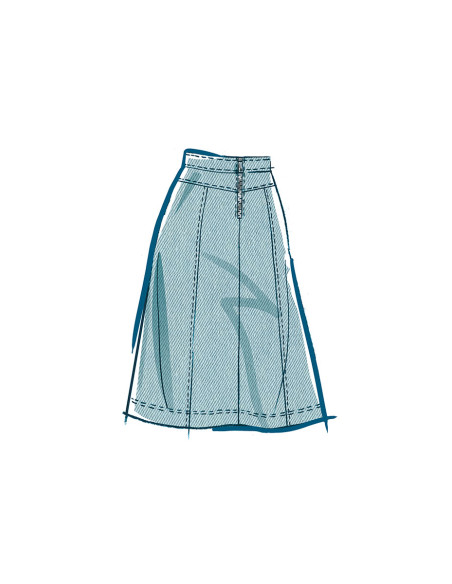 Patron de jupe - McCall's 8390