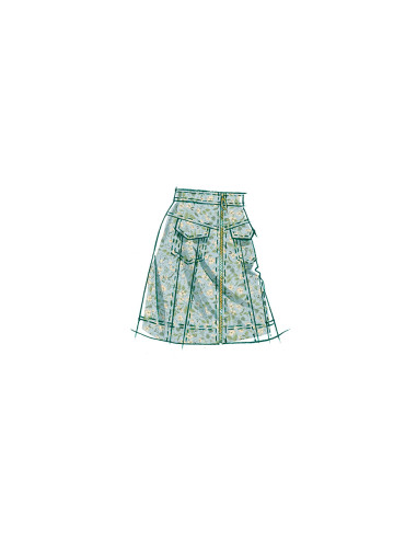 Patron de jupe - McCall's 8389