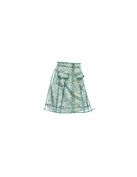 Patron de jupe - McCall's 8389