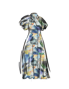 Patron de robe chemisier - McCall's 8385 2