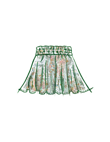 Patron de haut et jupe - McCall's 8373