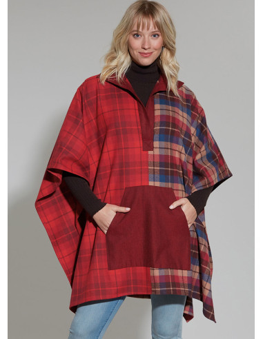 Patron de poncho - McCall's 8347