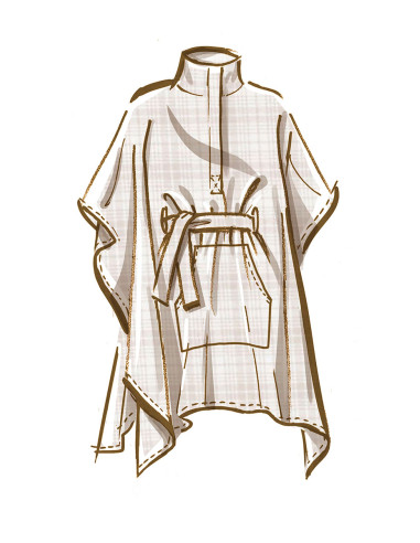 Patron de poncho - McCall's 8347