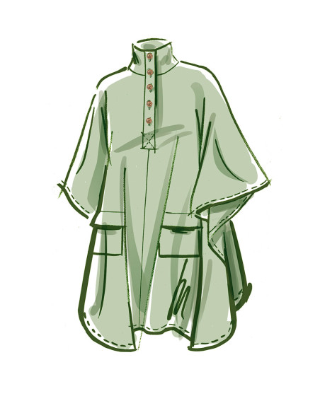 Patron de poncho - McCall's 8347