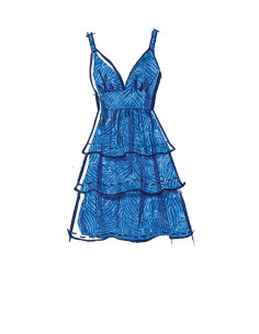 Patron de robes - McCall's 8322 2