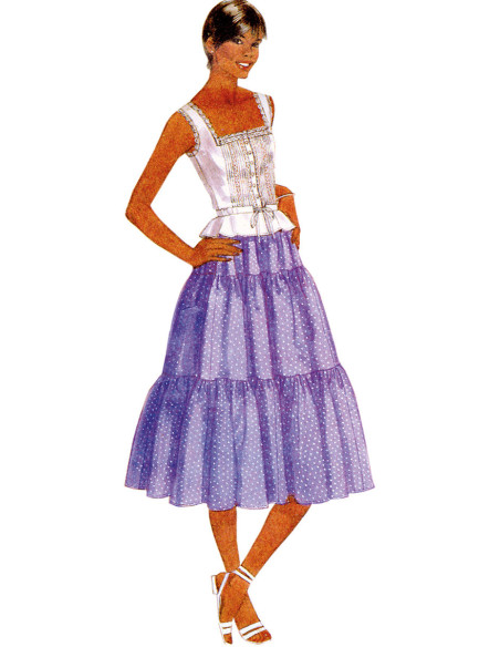 Patron de robe vintage - McCall's 8306