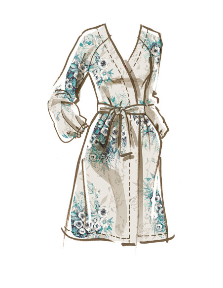 Patron de barboteuse, combinaison et robe - McCall's 8261
