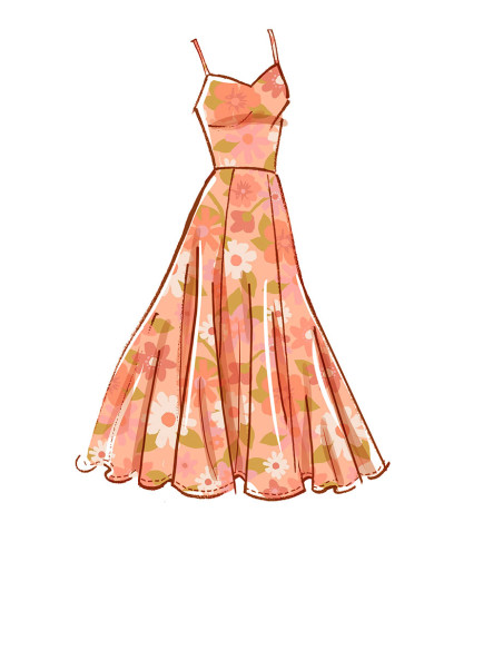 Patron de robes - McCall's 8215
