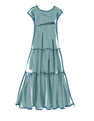 Patron de robes - McCall's 8214