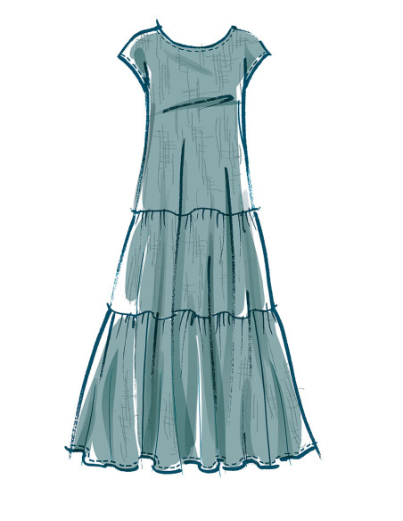 Patron de robes - McCall's 8214