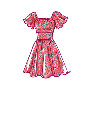 Patron de robes - McCall's 8211