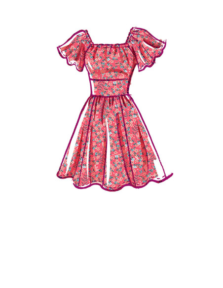 Patron de robes - McCall's 8211
