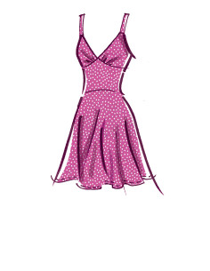 Patron de robes - McCall's 8195 2