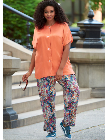 Patron de chemise, haut, jupe et pantalon - McCall's 8159