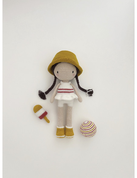 Les panoplies de Lulu à crocheter : Lulu à la plage