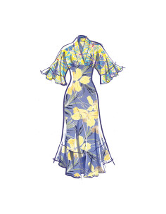 Patron de robe - McCall's 8406 2