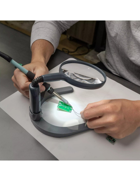 Lampe loupe de de bureau ultra lumineuse Carson Optical