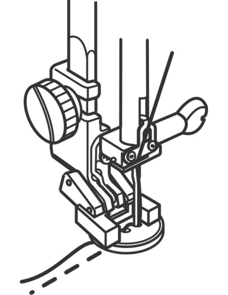 Pied pour bouton Janome