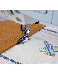 Pied quilt, couture Janome
