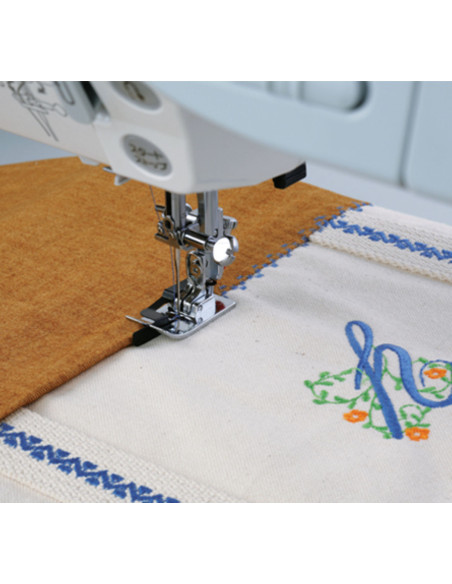 Pied quilt, couture Janome