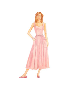 Patron de robe - McCall's 8464 2