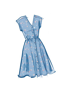 Patron de robe - McCall's 8477 2