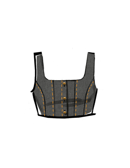 Patron de top - McCall's 8478