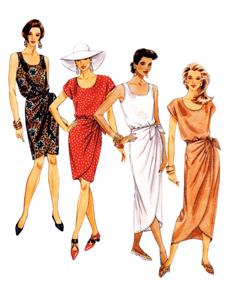 Patron de robe vintage - McCall's 8501