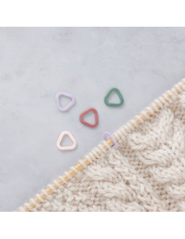 Marqueurs de mailles souples Clover - Petit