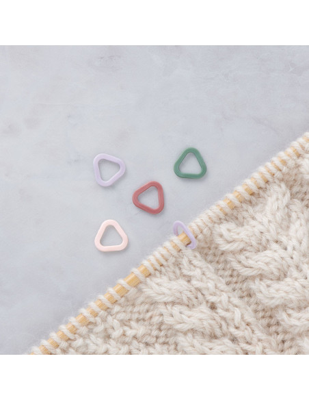 Marqueurs de mailles souples Clover - Petit