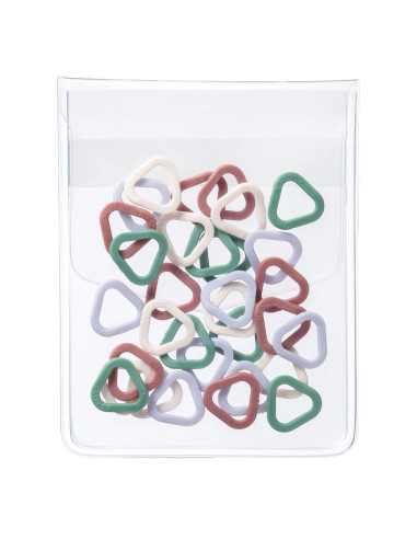 Marqueurs de mailles souples Clover - Petit
