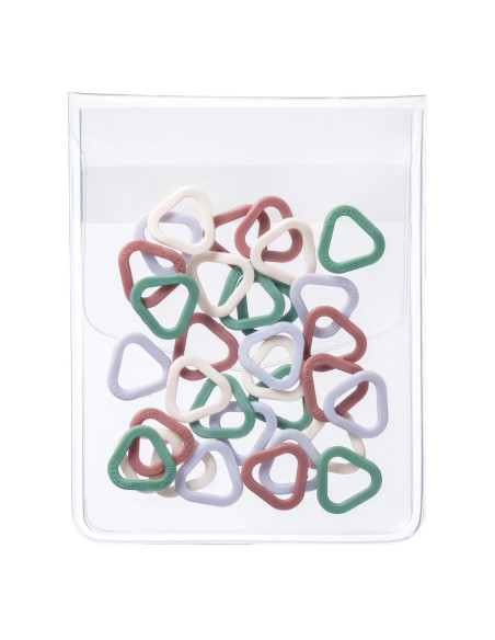 Marqueurs de mailles souples Clover - Petit