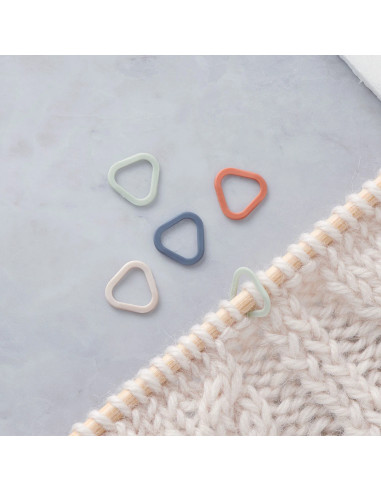 Marqueurs de mailles souples Clover - Moyen