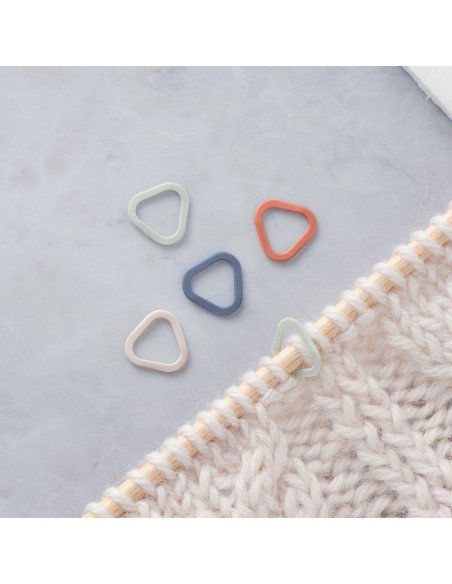 Marqueurs de mailles souples Clover - Moyen