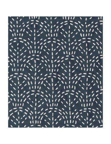 Gabarit pour sashiko Restyle - Vagues