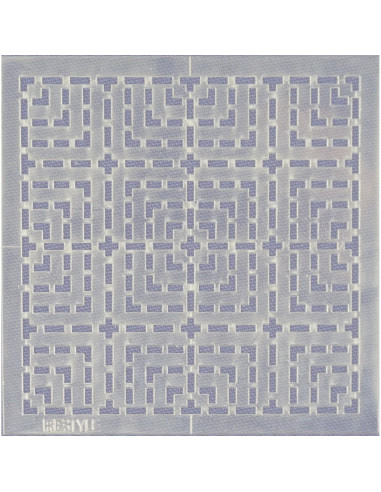 Gabarit pour sashiko Restyle - Diamants